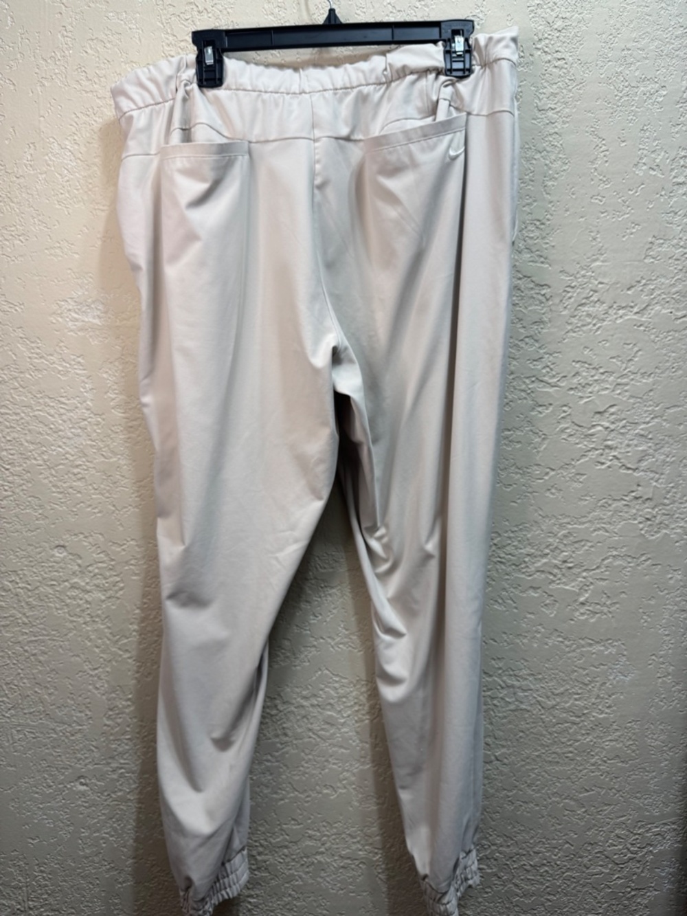 Nike Dri-FIT Beige Jogger Pants Women’s XL Athletic Lounge Pockets - Picture 7 of 10